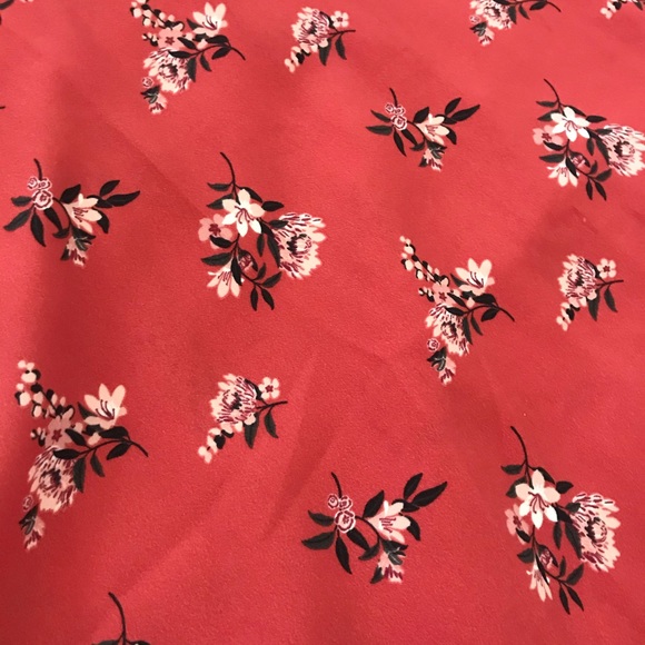 LOFT Petite Pink Floral Dress - Picture 3 of 3